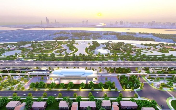 Thủ đô Hà Nội sẽ hình thành trục cảnh quan ven dòng sông biểu tượng với 2 phương án xây dựng được cân nhắc- Ảnh 1. Thủ đô Hà Nội sẽ hình thành trục cảnh quan ven dòng sông biểu tượng với 2 phương án xây dựng được cân nhắc- Ảnh 1.