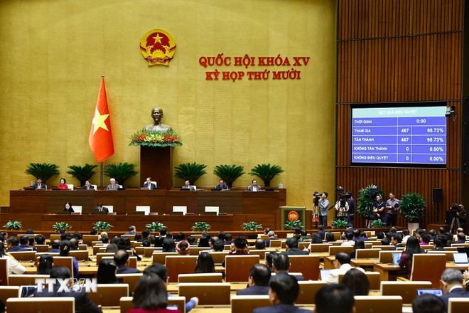 Bế mạc Kỳ họp Quốc hội thứ 10: Kiến tạo khuôn khổ pháp lý cho giai đoạn mới- Ảnh 4.