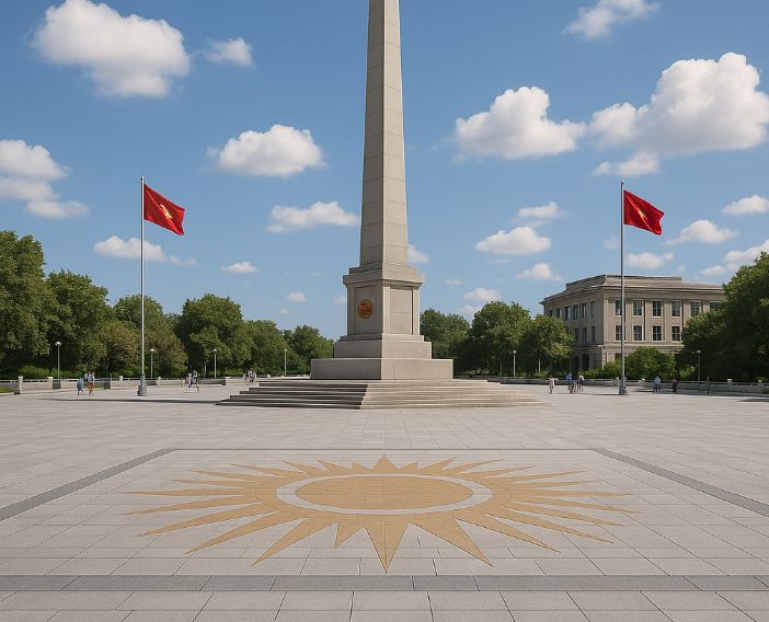 Việt Nam sắp có quảng trường mốc giới, nằm gần thác nước tự nhiên lớn nhất Đông Nam Á và lớn thứ 4 thế giới trên biên giới quốc gia- Ảnh 1. Việt Nam sắp có quảng trường mốc giới, nằm gần thác nước tự nhiên lớn nhất Đông Nam Á và lớn thứ 4 thế giới trên biên giới quốc gia- Ảnh 1.