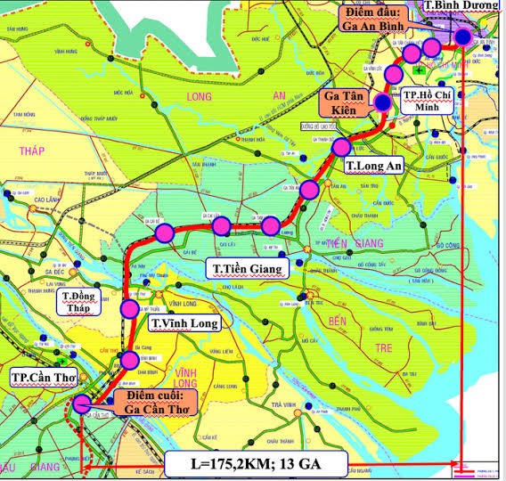 Thông tin mới nhất về tuyến đường sắt kết nối TP. HCM với tỉnh là điểm cực Nam Tổ quốc- Ảnh 2.