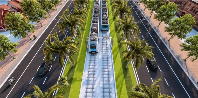 Chỉ vài ngày nữa, đặc khu lớn bậc nhất Việt Nam chính thức khởi công tuyến tàu điện đầu tiên, vốn 9.000 tỷ, dài 18km- Ảnh 2. Chỉ vài ngày nữa, đặc khu lớn bậc nhất Việt Nam chính thức khởi công tuyến tàu điện đầu tiên, vốn 9.000 tỷ, dài 18km- Ảnh 2.