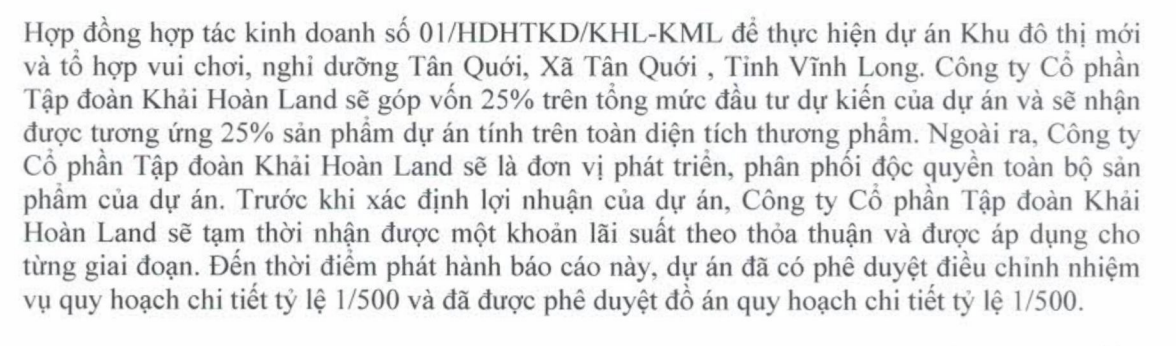 Thông tin mới nhất về vai trò của Khải Hoàn Land tại 'siêu' dự án Tân Quới- Ảnh 2. Thông tin mới nhất về vai trò của Khải Hoàn Land tại 'siêu' dự án Tân Quới- Ảnh 2.