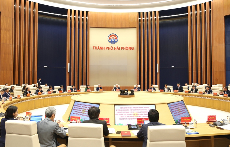 Hải Phòng cần bảo đảm duy trì mục tiêu tăng trưởng cao- Ảnh 1. Hải Phòng cần bảo đảm duy trì mục tiêu tăng trưởng cao- Ảnh 1.