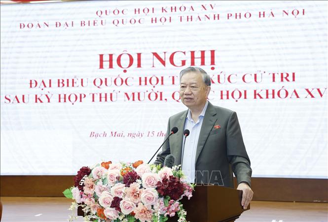 Tổng Bí thư Tô Lâm: Hà Nội tập trung vào 5 ưu tiên trong những định hướng lớn- Ảnh 4. Tổng Bí thư Tô Lâm: Hà Nội tập trung vào 5 ưu tiên trong những định hướng lớn- Ảnh 4.