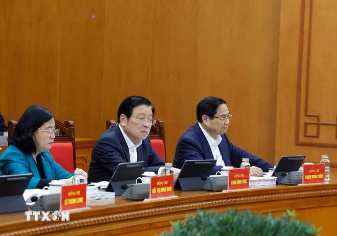 Tổng Bí thư: Tạo hành lang pháp lý thuận lợi nhất để thúc đẩy phát triển đất nước- Ảnh 3.