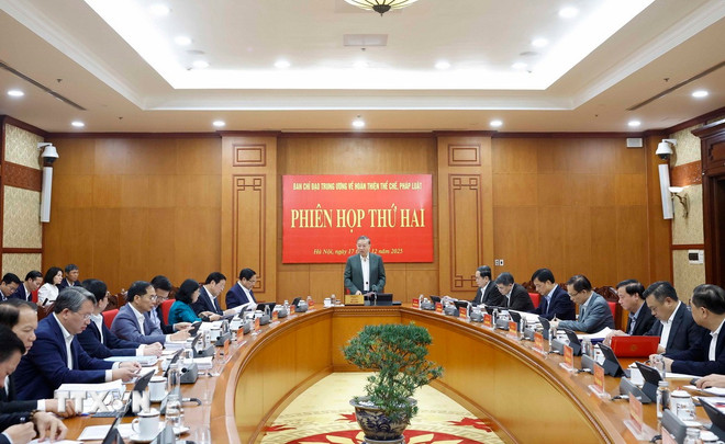 Tổng Bí thư: Tạo hành lang pháp lý thuận lợi nhất để thúc đẩy phát triển đất nước- Ảnh 2.