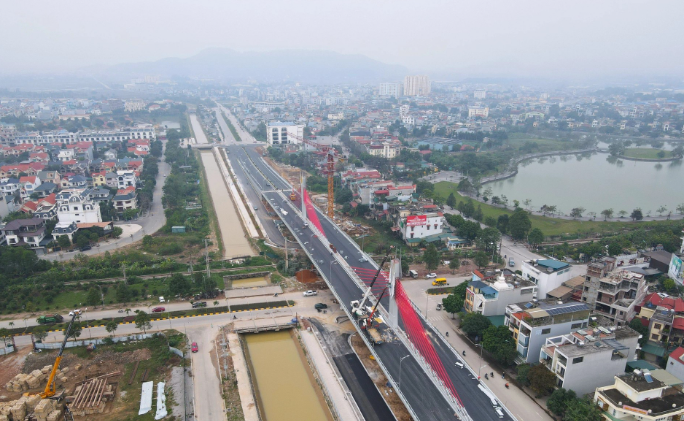 Ngày mai, tỉnh Thanh Hóa chính thức thông xe cây cầu dây văng đầu tiên- Ảnh 1. Ngày mai, tỉnh Thanh Hóa chính thức thông xe cây cầu dây văng đầu tiên- Ảnh 1.
