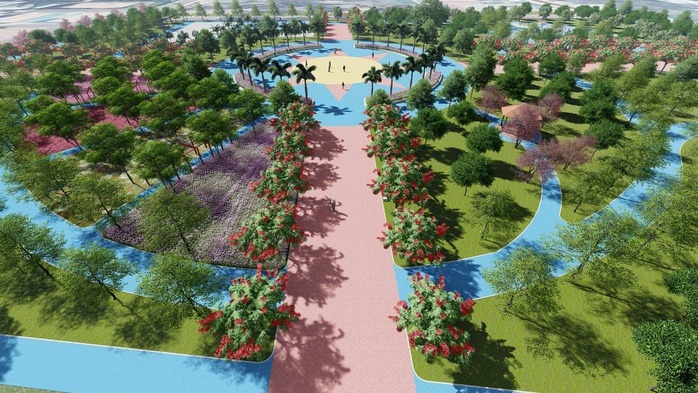 Thành phố giàu nhất Việt Nam chính thức khởi công công viên ‘mắt phượng’, hoàn thành sau hơn 200 ngày nữa- Ảnh 2. Thành phố giàu nhất Việt Nam chính thức khởi công công viên ‘mắt phượng’, hoàn thành sau hơn 200 ngày nữa- Ảnh 2.