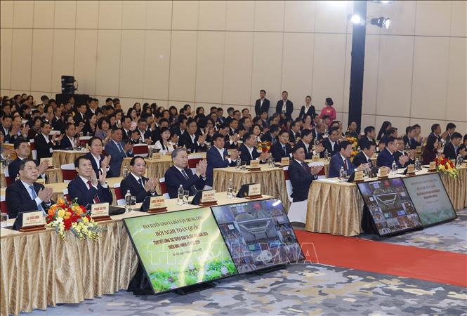 Tổng Bí thư dự Hội nghị toàn quốc triển khai nhiệm vụ năm 2026 của ngành Tuyên giáo và Dân vận- Ảnh 7.