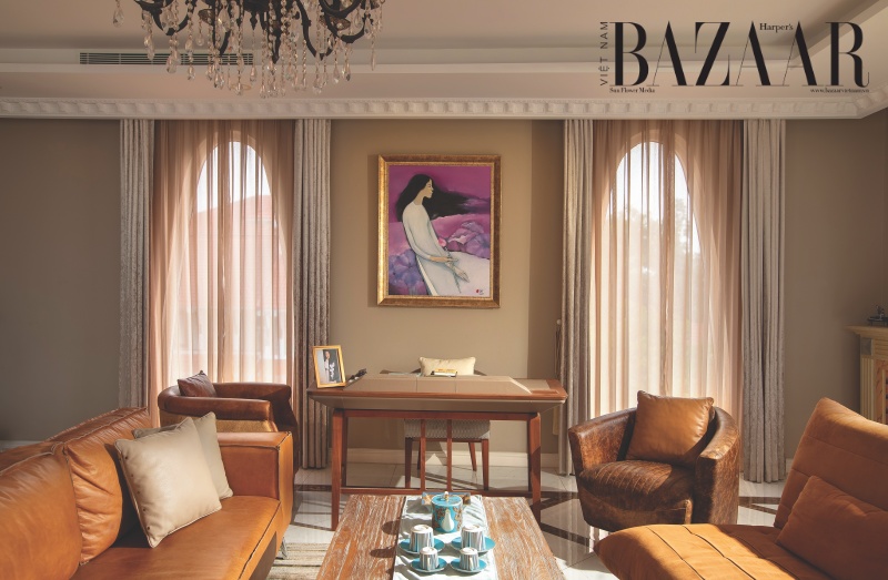 Dinh thự hơn 1.000m2 như cung điện của hoa hậu Việt 33 năm không có người kế nhiệm: Nội thất dát vàng, phòng khách có thể chứa 200 người- Ảnh 6. Dinh thự hơn 1.000m2 như cung điện của hoa hậu Việt 33 năm không có người kế nhiệm: Nội thất dát vàng, phòng khách có thể chứa 200 người- Ảnh 6.