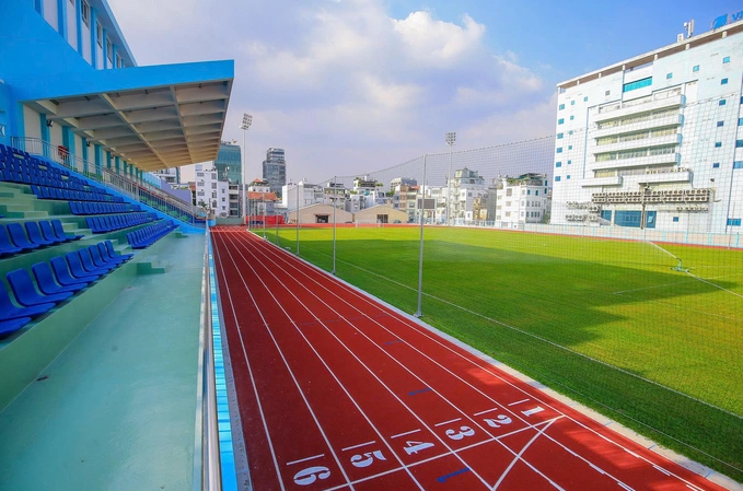 Sân vận động lâu đời tọa lạc tại ‘trái tim’ thành phố giàu nhất Việt Nam hoàn thành ‘lên đời’- Ảnh 2. Sân vận động lâu đời tọa lạc tại ‘trái tim’ thành phố giàu nhất Việt Nam hoàn thành ‘lên đời’- Ảnh 2.