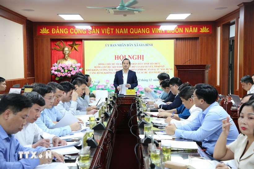 Dự án sân bay 5 sao hàng đầu thế giới, quy mô lớn nhất miền Bắc đẩy nhanh hạng mục trọng điểm- Ảnh 1. Dự án sân bay 5 sao hàng đầu thế giới, quy mô lớn nhất miền Bắc đẩy nhanh hạng mục trọng điểm- Ảnh 1.
