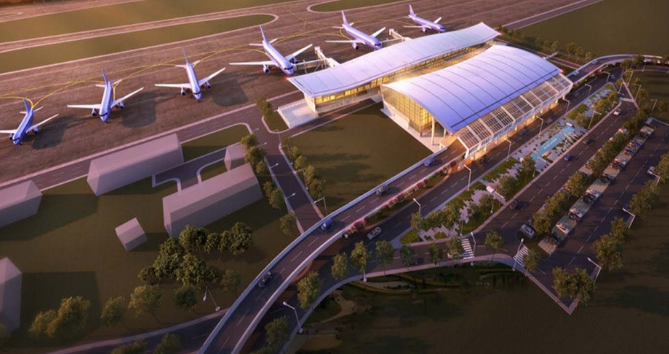 Sắp bàn giao một khu vực của dự án ‘lên đời’ sân bay quốc tế tại thành phố nhỏ nhất Việt Nam- Ảnh 3.