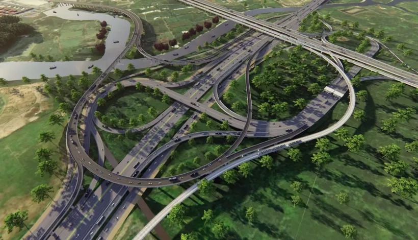 Thành phố giàu nhất Việt Nam sắp làm tuyến đường gần 9.000 tỷ kết nối cửa ngõ cảng biển đến siêu sân bay- Ảnh 2.