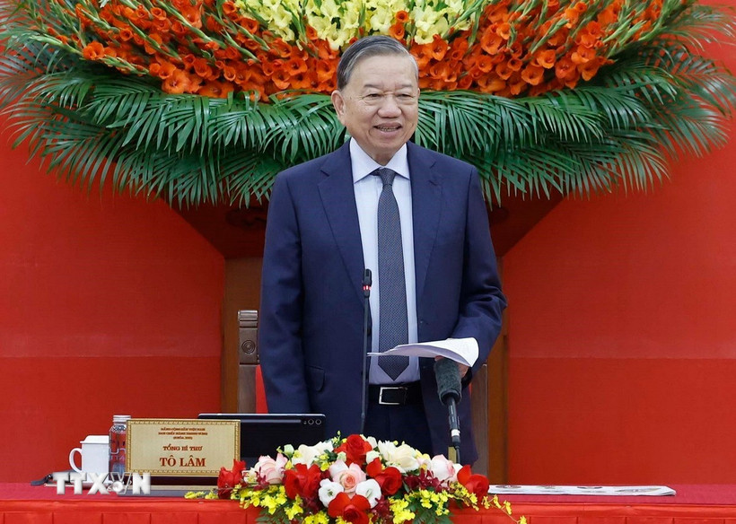 Tổng Bí thư Tô Lâm: Năm 2026 phải 'hành động đột phá' về KHCN và chuyển đổi số- Ảnh 1.