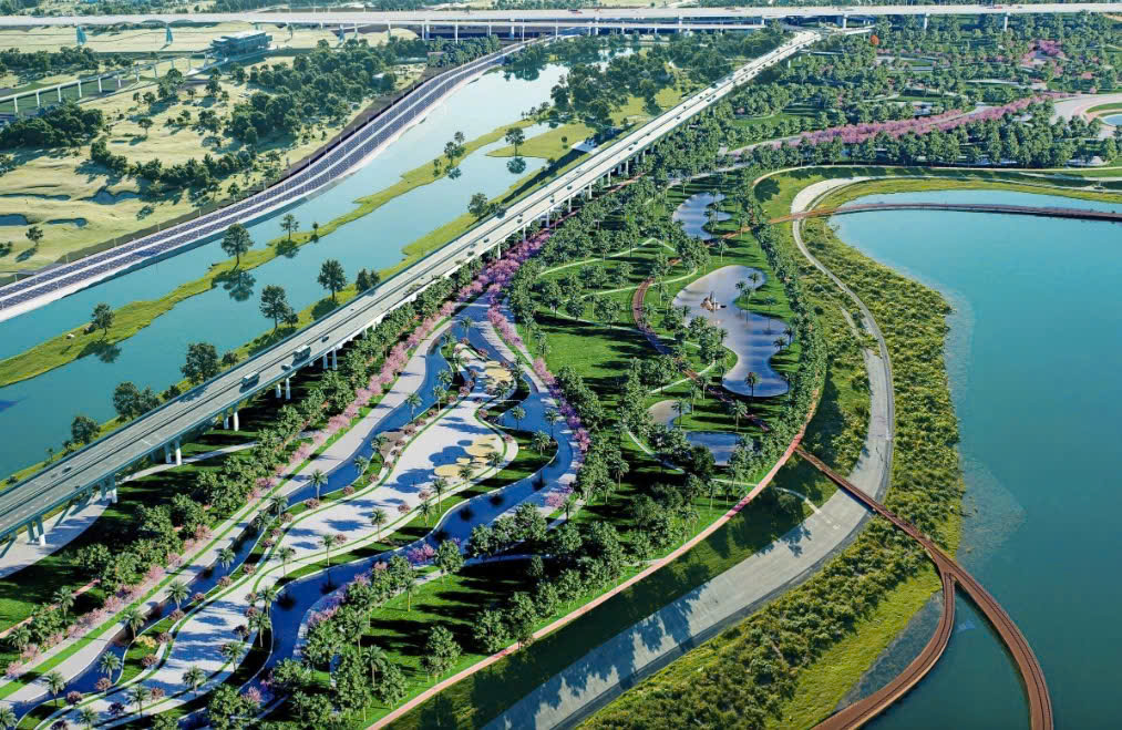 Trục đại lộ cảnh quan sông Hồng – Trục không gian chiến lược định hình Thủ đô đến năm 2050, tầm nhìn 2125- Ảnh 1. Trục đại lộ cảnh quan sông Hồng – Trục không gian chiến lược định hình Thủ đô đến năm 2050, tầm nhìn 2125- Ảnh 1.