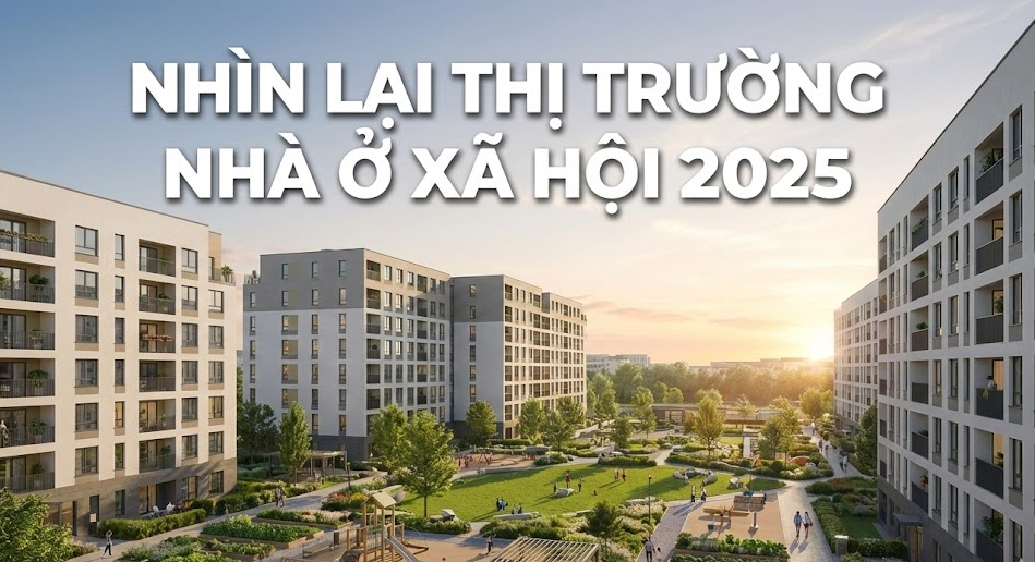 Nhìn lại phân khúc nhà ở xã hội 2025: Thể chế tạo đà cho nguồn cung bứt phá