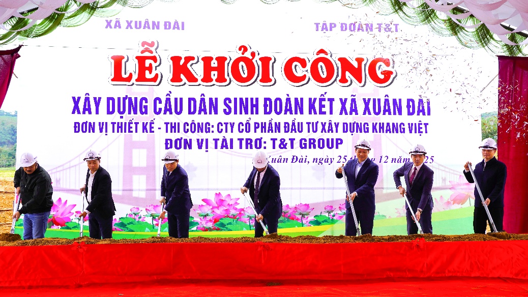 T&T Group tài trợ 5 tỷ đồng xây dựng cầu dân sinh Đoàn kết tại Phú Thọ- Ảnh 2.