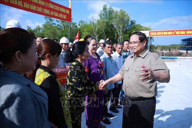 Thủ tướng Phạm Minh Chính: Đẩy nhanh các dự án hạ tầng giao thông khu vực Đất Mũi- Ảnh 5.