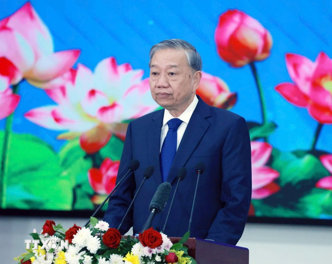 Chuyến thăm của Tổng Bí thư Tô Lâm nâng tầm "gắn kết chiến lược" Việt Nam - Lào- Ảnh 2.