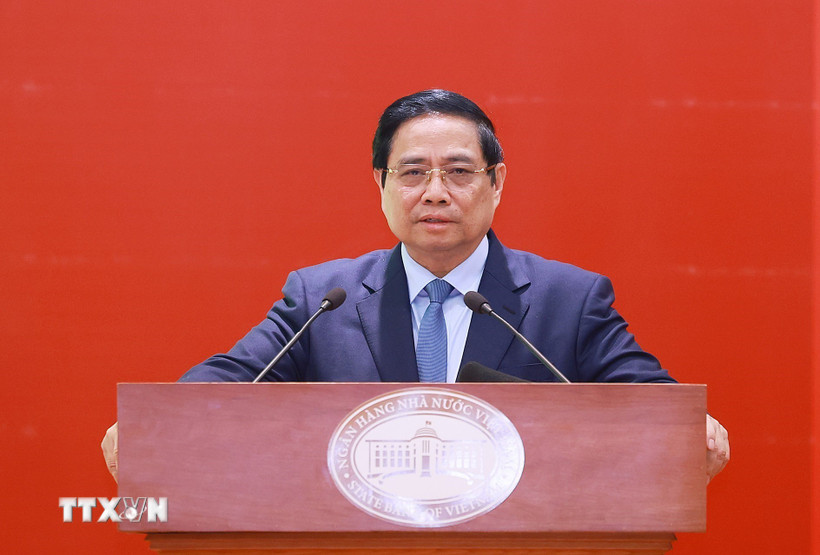 Thủ tướng nêu 8 nhiệm vụ trọng tâm của ngành ngân hàng trong thời gian tới- Ảnh 1. Thủ tướng nêu 8 nhiệm vụ trọng tâm của ngành ngân hàng trong thời gian tới- Ảnh 1.