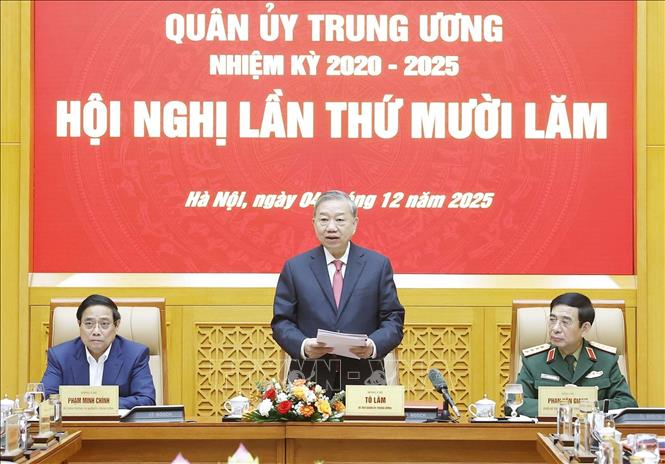 Tổng Bí thư Tô Lâm: Hành động theo phương châm "5 vững", xây dựng quân đội trong tình hình mới- Ảnh 1. Tổng Bí thư Tô Lâm: Hành động theo phương châm "5 vững", xây dựng quân đội trong tình hình mới- Ảnh 1.