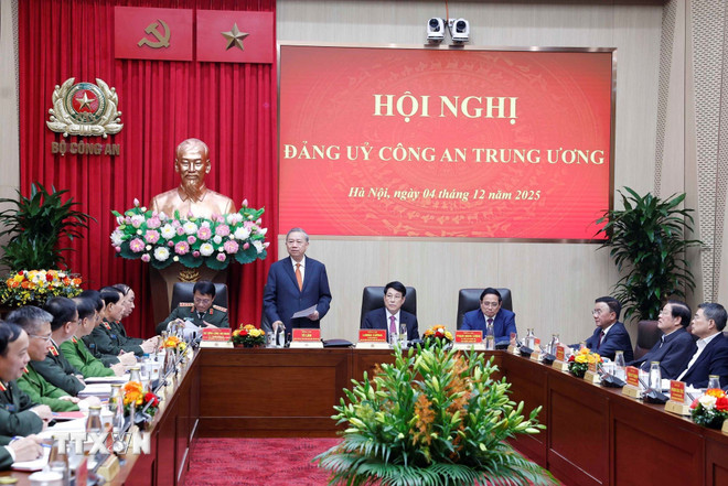 Tổng Bí thư Tô Lâm dự Hội nghị Đảng ủy Công an Trung ương năm 2025- Ảnh 3.