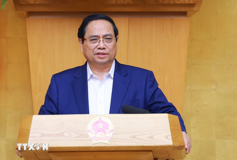 Thủ tướng: Tạo đà, tạo lực thực hiện hiệu quả Nghị quyết Đại hội Đảng XIV- Ảnh 1. Thủ tướng: Tạo đà, tạo lực thực hiện hiệu quả Nghị quyết Đại hội Đảng XIV- Ảnh 1.