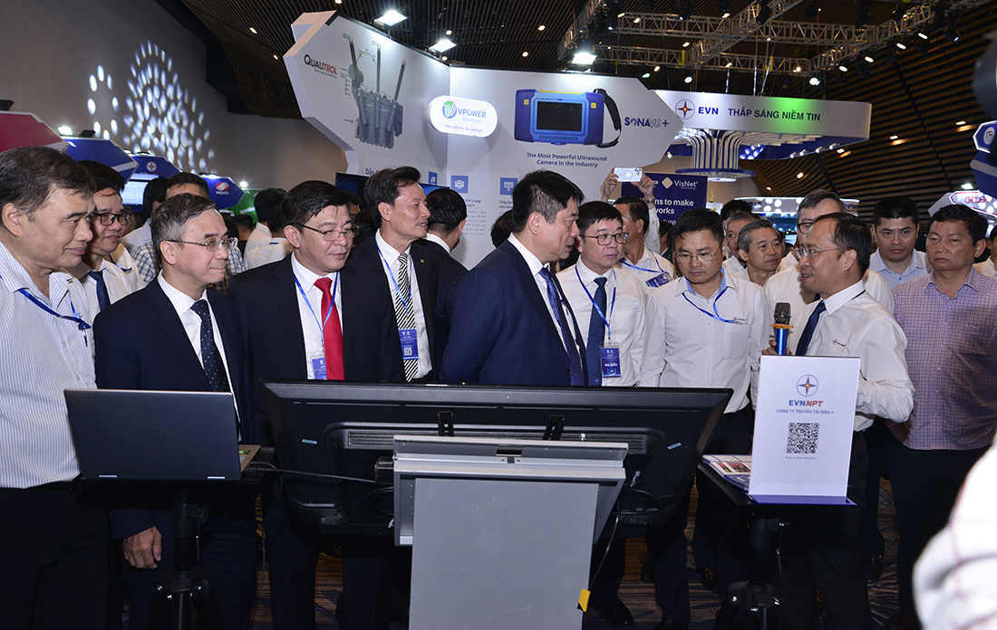 EVNNPT tham gia Techshow 2025 - Triển lãm Hội nghị Khoa học và Công nghệ Điện lực năm 2025- Ảnh 2.