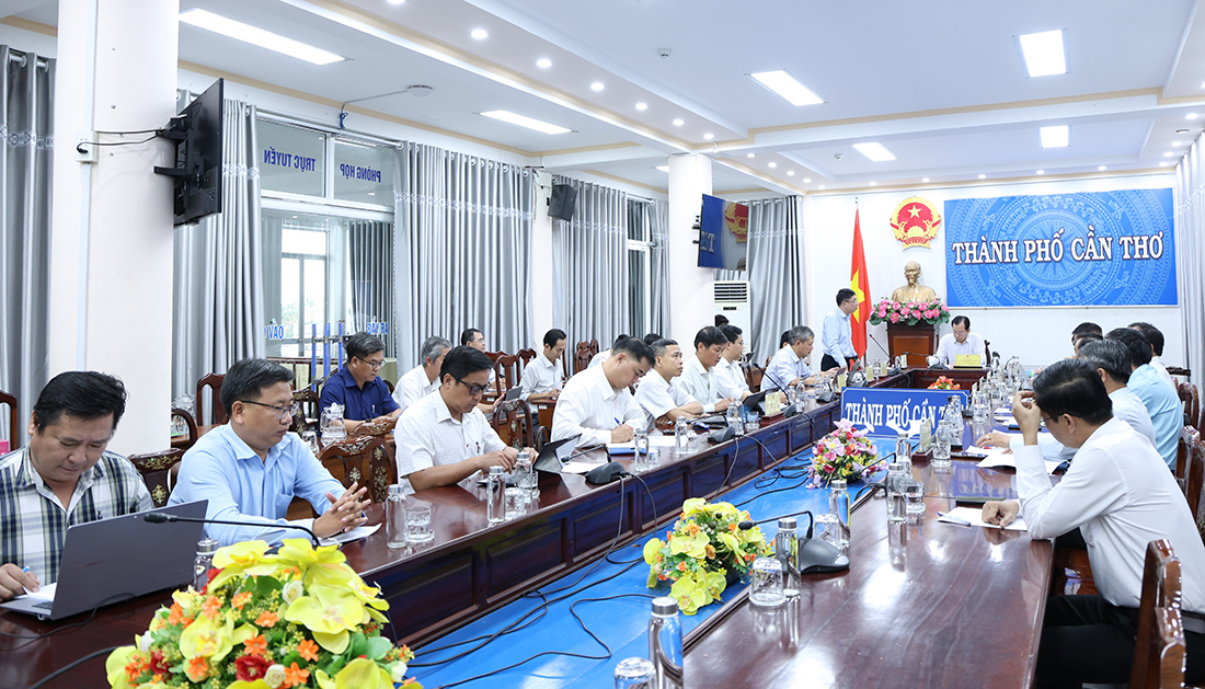 Cần Thơ sẽ phối hợp chặt chẽ với EVNNPT để đảm bảo tiến độ các dự án truyền tải trên địa bàn- Ảnh 1.