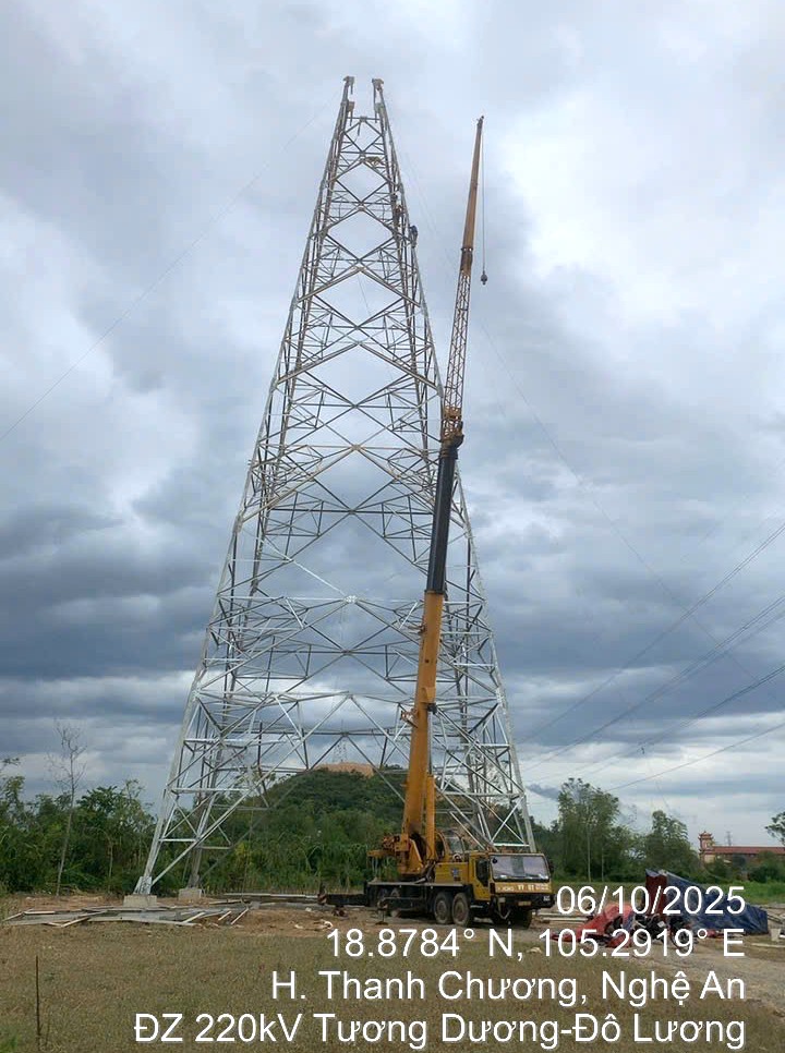 Tập trung nguồn lực đẩy nhanh tiến độ cụm dự án truyền tải điện phục vụ nhập khẩu điện từ Lào- Ảnh 2.