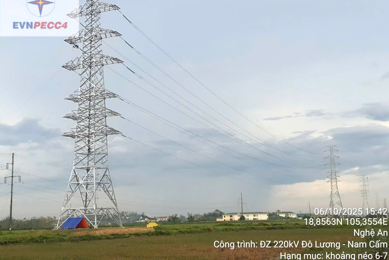 Tập trung nguồn lực đẩy nhanh tiến độ cụm dự án truyền tải điện phục vụ nhập khẩu điện từ Lào- Ảnh 3.