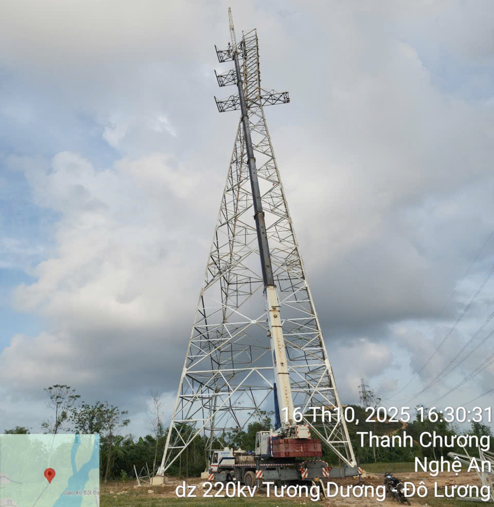 EVNNPT đề nghị tỉnh Nghệ An bàn giao mặt bằng hành lang tuyến cụm dự án truyền tải điện nhập khẩu từ Lào trong tháng 10/2025- Ảnh 3.