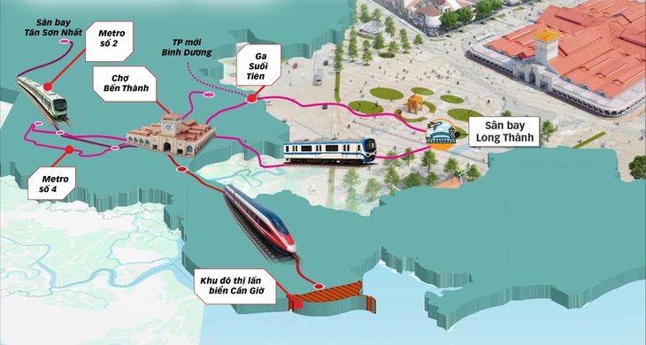 TP.HCM giao Vingroup đầu tư tuyến metro 4 tỷ USD Bến Thành - Cần Giờ - Ảnh 1. TP.HCM giao Vingroup đầu tư tuyến metro 4 tỷ USD Bến Thành - Cần Giờ - Ảnh 1.
