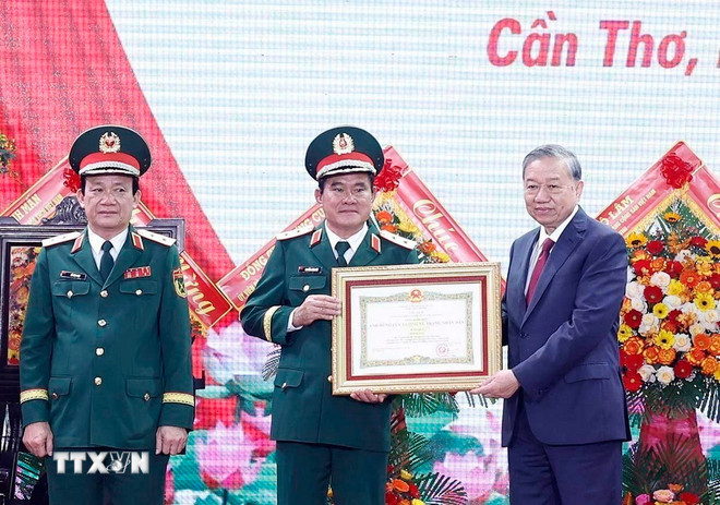 Tổng Bí thư: Xây dựng lực lượng vũ trang Quân khu 9 cách mạng, chính quy, tinh nhuệ, hiện đại- Ảnh 3.