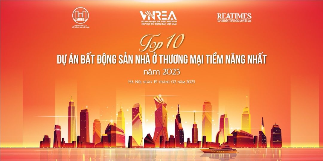 Top 10 Dự án Bất động sản nhà ở thương mại tiềm năng nhất năm 2025