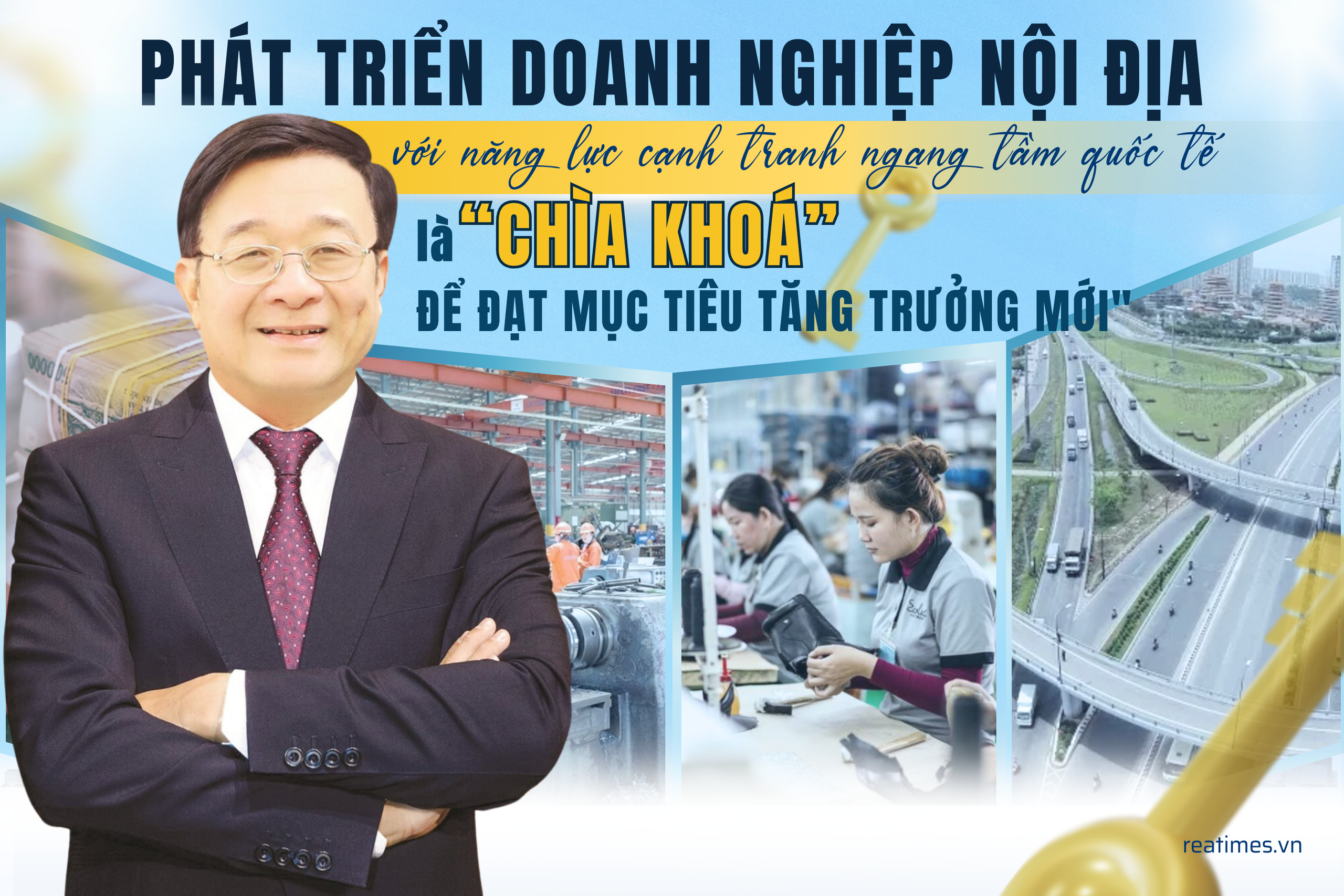 Doanh nghiệp nội địa là "bệ phóng" thúc đẩy tăng trưởng kinh tế bền vững