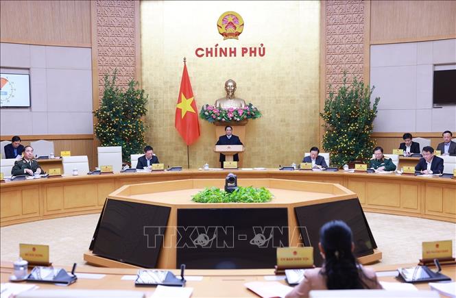 Thủ tướng Phạm Minh Chính chủ trì Phiên họp Chính phủ thường kỳ tháng 1/2025- Ảnh 1.