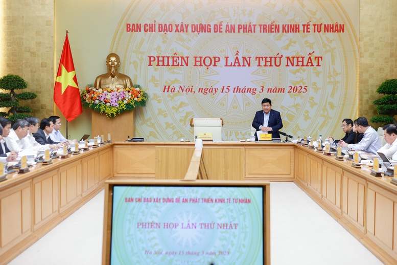 Phiên họp thứ nhất Ban Chỉ đạo xây dựng Đề án phát triển kinh tế tư nhân- Ảnh 2.