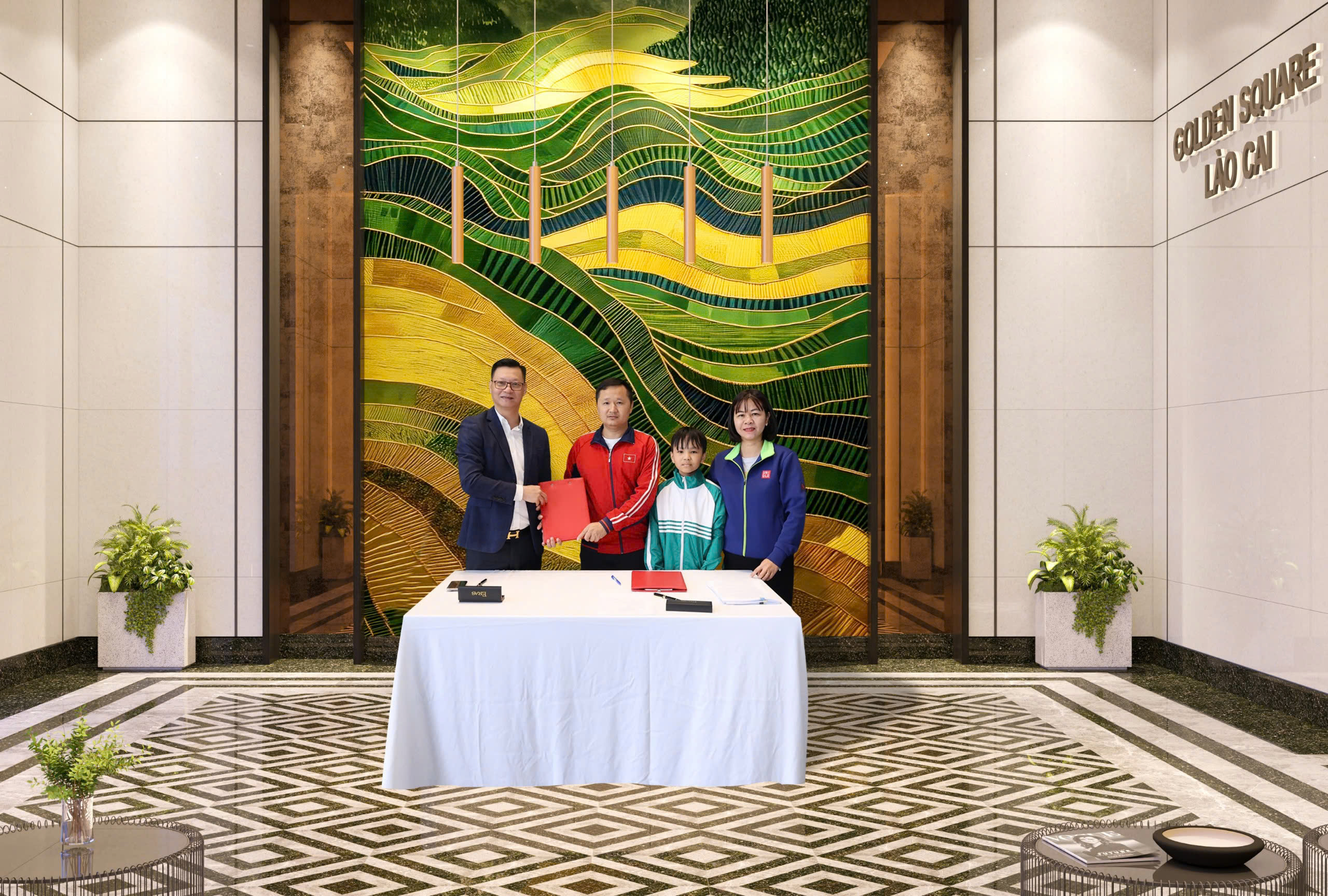 Dự án NOXH Golden Square Lào Cai khẳng định cam kết về tiến độ và chất lượng- Ảnh 1.