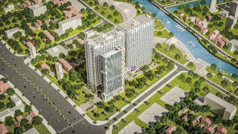 Tỉnh giàu nhất Việt Nam sắp hình thành tòa tháp văn phòng 29 tầng, có hồ bơi sky view trên tầng cao- Ảnh 1. Tỉnh giàu nhất Việt Nam sắp hình thành tòa tháp văn phòng 29 tầng, có hồ bơi sky view trên tầng cao- Ảnh 1.