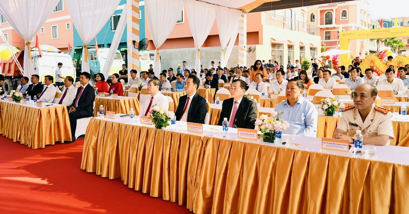 Hình ảnh tại lễ khởi công. Nguồn ảnh: Báo Vĩnh Long Hình ảnh tại lễ khởi công. Nguồn ảnh: Báo Vĩnh Long