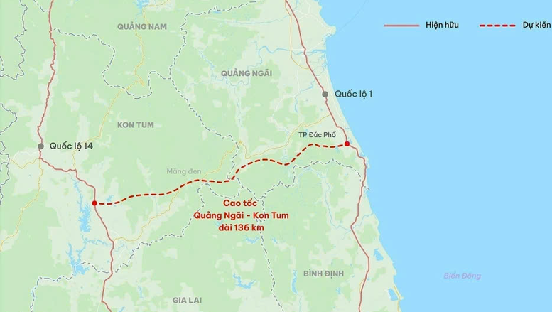 Cao tốc Quảng Ngãi - Kon Tum được đề xuất đầu tư hơn 44.300 tỷ, mở rộng kết nối đến "Đà Lạt thu nhỏ"- Ảnh 1. Cao tốc Quảng Ngãi - Kon Tum được đề xuất đầu tư hơn 44.300 tỷ, mở rộng kết nối đến "Đà Lạt thu nhỏ"- Ảnh 1.