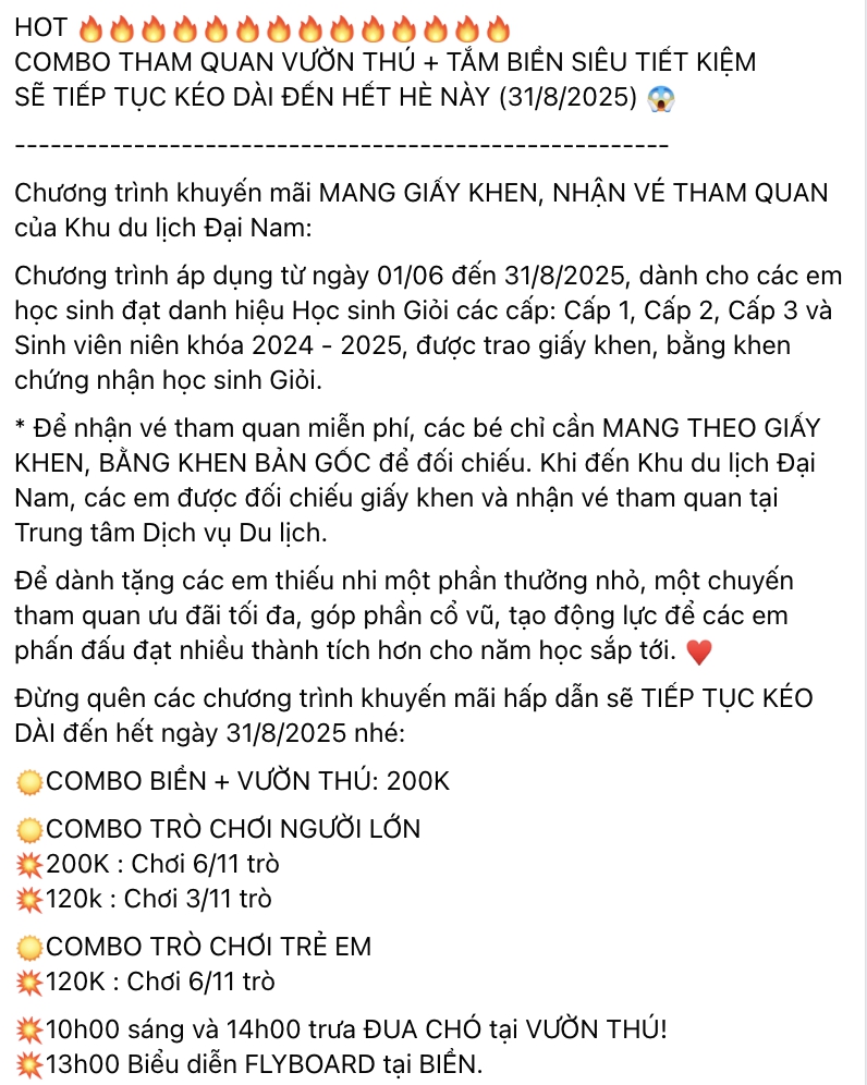 Khu du lịch 6.000 tỷ lớn nhất Đông Nam Á của vợ chồng bà Nguyễn Phương Hằng tiếp tục khuấy đảo thị trường du lịch với ưu đãi dài hơi- Ảnh 1. Khu du lịch 6.000 tỷ lớn nhất Đông Nam Á của vợ chồng bà Nguyễn Phương Hằng tiếp tục khuấy đảo thị trường du lịch với ưu đãi dài hơi- Ảnh 1.