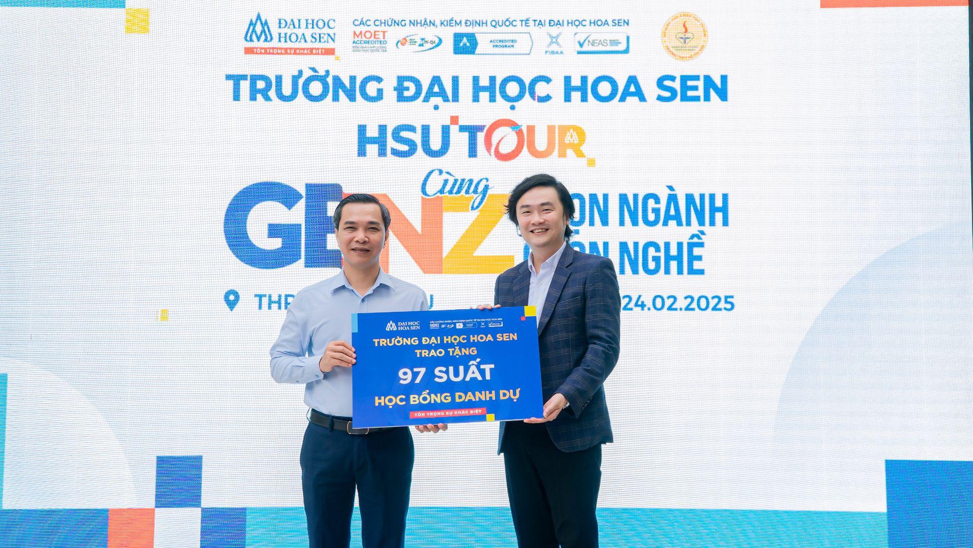 Trường Đại học Hoa Sen công bố quỹ 60 tỷ đồng hành cùng thí sinh 2K7- Ảnh 2. Trường Đại học Hoa Sen công bố quỹ 60 tỷ đồng hành cùng thí sinh 2K7- Ảnh 2.