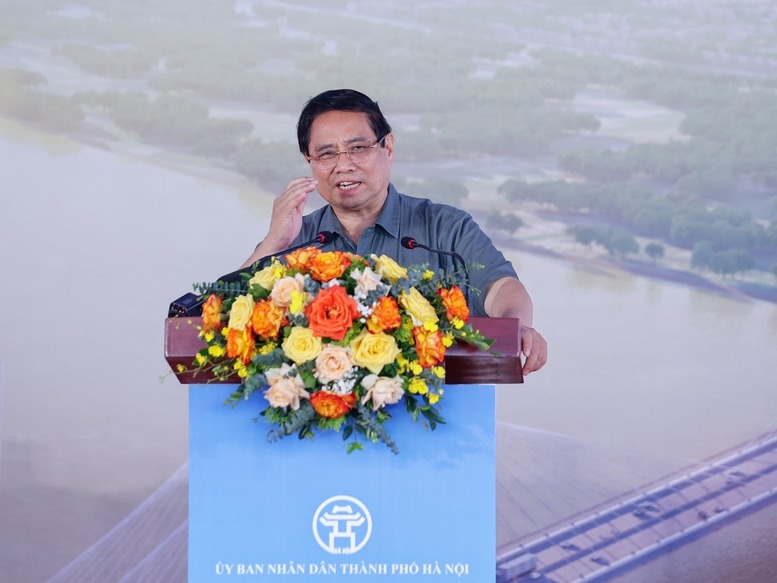Hôm nay, Việt Nam chính thức khởi công siêu cầu hơn chục nghìn tỷ bắc qua dòng sông biểu tượng có 'bóng dáng' của Vingroup- Ảnh 1. Hôm nay, Việt Nam chính thức khởi công siêu cầu hơn chục nghìn tỷ bắc qua dòng sông biểu tượng có 'bóng dáng' của Vingroup- Ảnh 1.