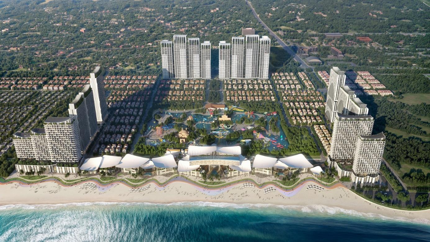 Sun Group đầu tư Tổ hợp giải trí nước đa năng chưa từng có tại Vũng Tàu- Ảnh 1. Sun Group đầu tư Tổ hợp giải trí nước đa năng chưa từng có tại Vũng Tàu- Ảnh 1.