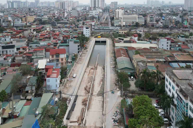 Hôm nay, chính thức tái khởi động tuyến đường 1.300 tỷ 'đắp chiếu' nhiều năm giữa lòng Hà Nội- Ảnh 3. Hôm nay, chính thức tái khởi động tuyến đường 1.300 tỷ 'đắp chiếu' nhiều năm giữa lòng Hà Nội- Ảnh 3.