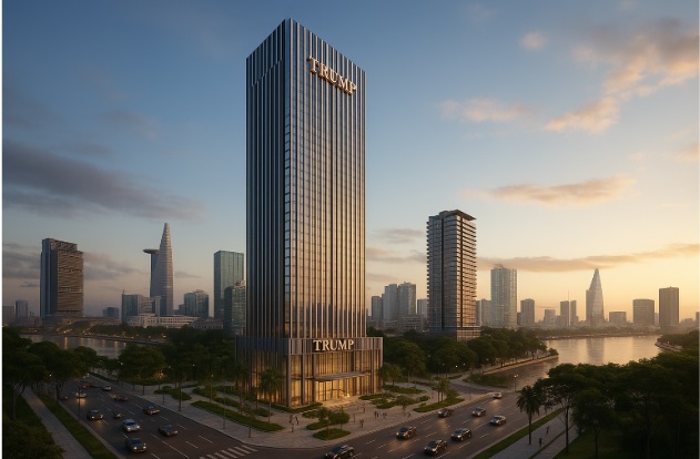 Dự kiến 1 năm nữa, tòa Trump Tower đầu tiên tại Việt Nam sẽ được khởi công- Ảnh 1.