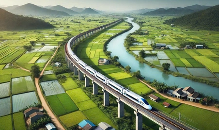 Một tỉnh miền Trung xin cơ chế đặc thù để đẩy nhanh siêu dự án đường sắt tốc độ cao Bắc – Nam- Ảnh 2. Một tỉnh miền Trung xin cơ chế đặc thù để đẩy nhanh siêu dự án đường sắt tốc độ cao Bắc – Nam- Ảnh 2.